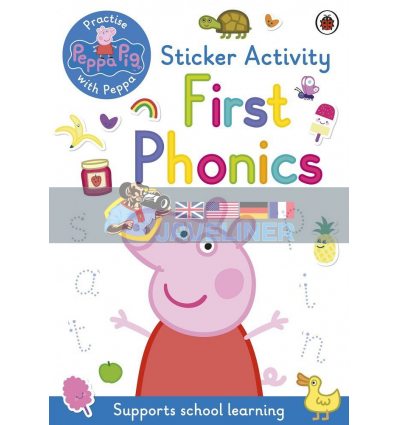 Peppa Pig: First Phonics Sticker Activity Book Ladybird 9780241488430