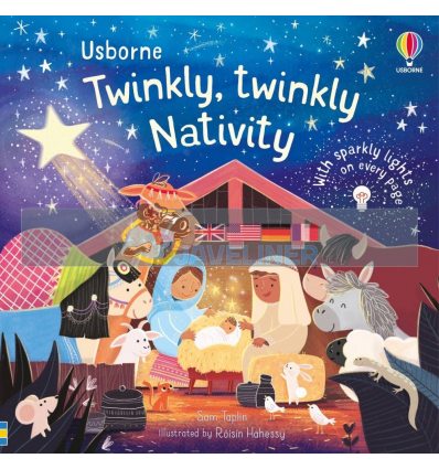 The Twinkly, Twinkly Nativity Book Roisin Hahessy Usborne 9781474995702
