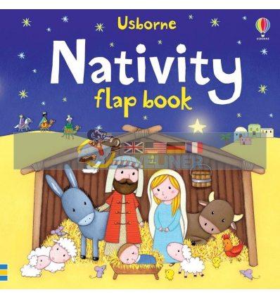 Nativity Flap Book Rosalinde Bonnet Usborne 9781409564713