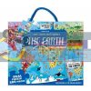Travel, Learn and Explore: The Earth Book and Puzzle Matteo Gaule Sassi 9788868600952
