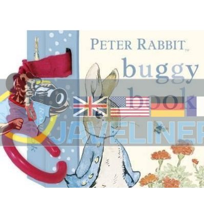 с креплением для коляски Peter Rabbit Buggy Book Beatrix Potter Warne 9780723266648