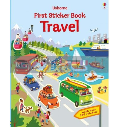 First Sticker Book: Travel Hannah Watson Usborne 9781474937061