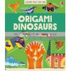 Origami Dinosaurs Lucy Bowman Usborne 9781474956277