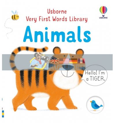 Usborne Very First Words Library: Animals Matthew Oldham Usborne 9781474998178