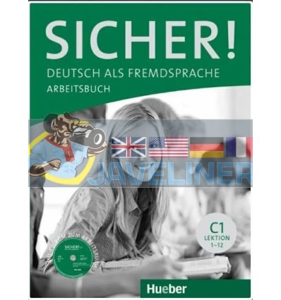 Sicher C1 Arbeitsbuch mit CD-ROM Lektion 1-12 Hueber 9783190112081