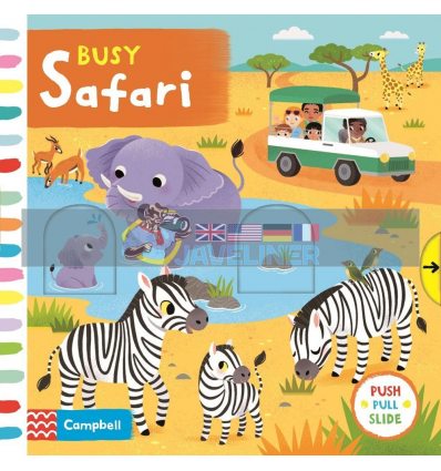Busy Safari Yi-Hsuan Wu Campbell Books 9781529052442