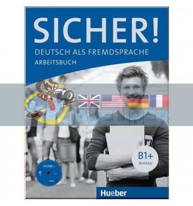 Sicher B1+ Arbeitsbuch mit Audio-CD Hueber 9783190112067