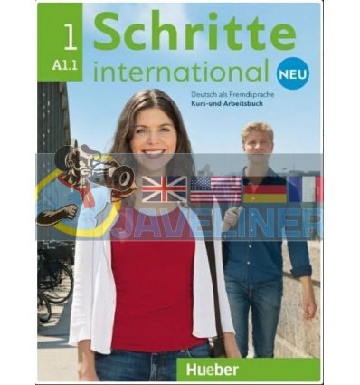 Schritte international Neu 1 Kurs- und Arbeitsbuch mit Audio-CD zum Arbeitsbuch Hueber 9783193010827