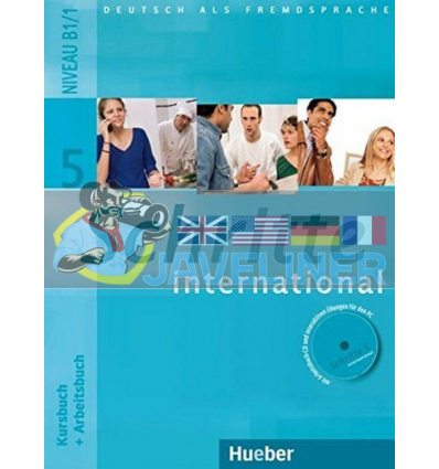 Schritte international 5 Kursbuch + Arbeitsbuch mit Audio-CD zum Arbeitsbuch und interaktiven Ubungen Hueber 9783190018550