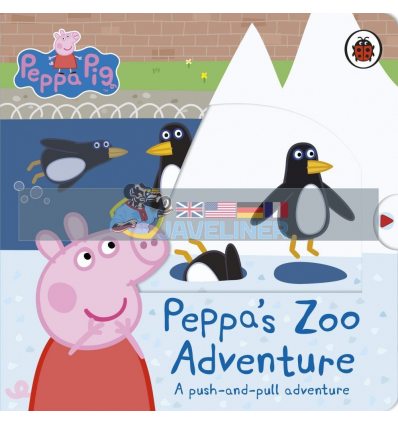 Peppa Pig: Peppa's Zoo Adventure (A Push-and-Pull Adventure) Ladybird 9780241476628