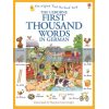 First Thousand Words in German Usborne 9781409583035