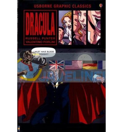 Комикс Dracula Graphic Novel Bram Stoker Usborne 9781474925013