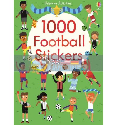 1000 Football Stickers Lucy Bowman Usborne 9781409596974