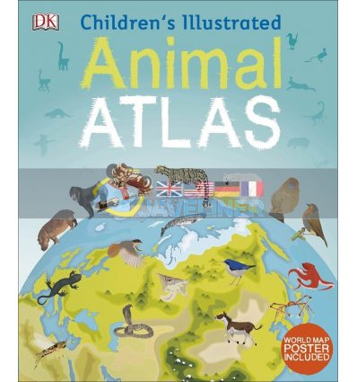 Children's Illustrated Animal Atlas Dorling Kindersley 9780241283851