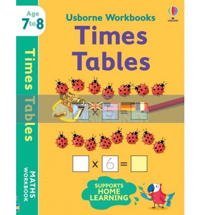 Usborne Workbooks: Times Tables (Age 7 to 8) Elisa Paganelli Usborne 9781474991032