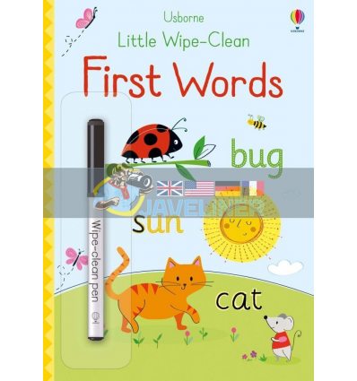 Little Wipe-Clean First Words Felicity Brooks Usborne 9781474951012