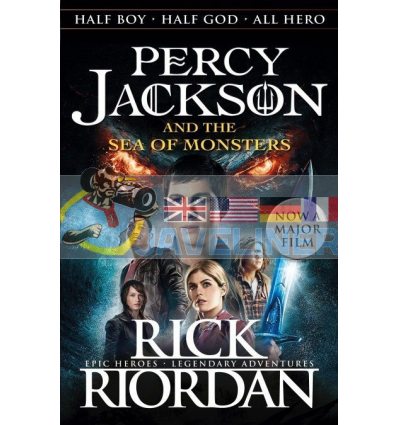 Percy Jackson and the Sea of Monsters (Book 2) (Film tie-in) Rick Riordan Puffin 9780141346137