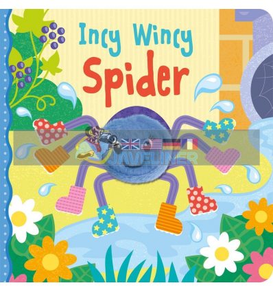 Finger Puppet Books: Incy Wincy Spider Carrie Hennon Imagine That 9781789581591