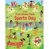 First Sticker Book: Sports Day Jessica Greenwell Usborne 9781474968270