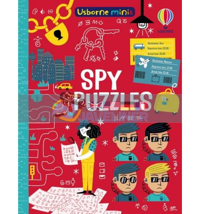 Spy Puzzles Sam Smith Usborne 9781474985345