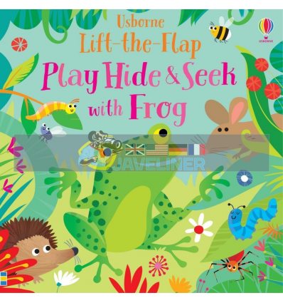 Lift-the-Flap Play Hide and Seek with Frog Gareth Lucas Usborne 9781474974974
