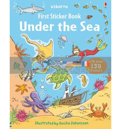 First Sticker Book: Under the Sea Cecilia Johansson Usborne 9781409524472