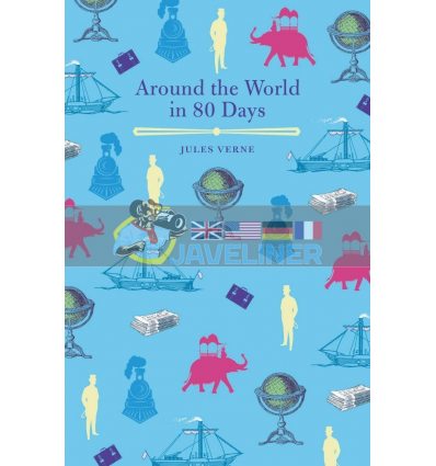 Around the World in 80 Days Jules Verne Arcturus 9781788880787