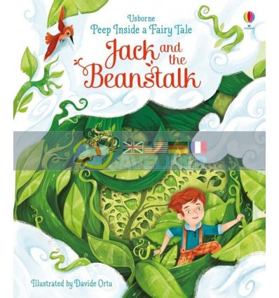 Peep inside a Fairy Tale: Jack and The Beanstalk Anna Milbourne Usborne 9781474948555