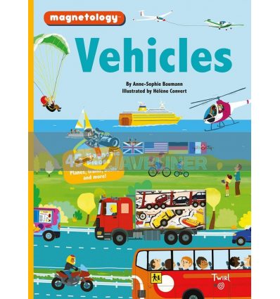 Magnetology: Vehicles Anne-Sophie Baumann Twirl Books 9791027608799