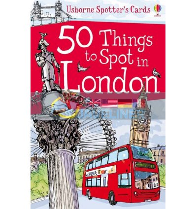 50 Things to Spot in London Carlo Stanga Usborne 9781409507970