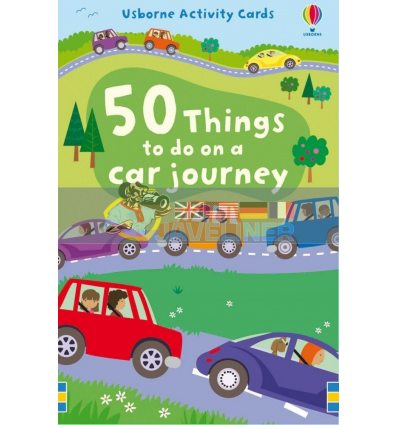 50 Things to Do on a Car Journey Cards Lucy Bowman Usborne 9781409501008