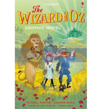 Комикс The Wizard of Oz Graphic Novel Russell Punter Usborne 9781474968850