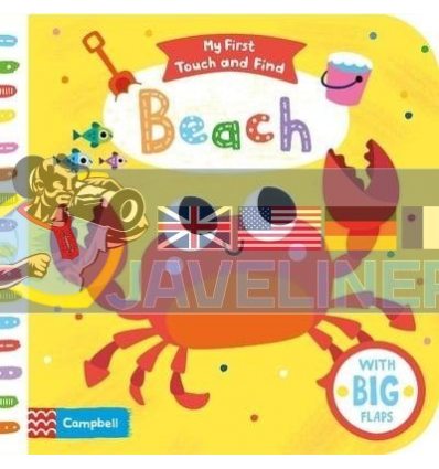 My First Touch and Find: Beach Tiago Americo Campbell Books 9781529002850
