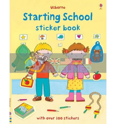 Starting School Sticker Book Felicity Brooks Usborne 9781409534938