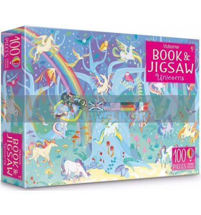 Unicorns Sticker Book and Jigsaw Camilla Garofano Usborne 9781474952699