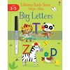Usborne Early Years Wipe-Clean: Big Letters Ailie Busby Usborne 9781474968416