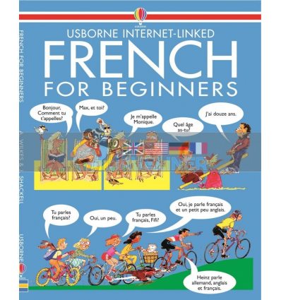 French for Beginners with Audio CD Angela Wilkes Usborne 9780746046395