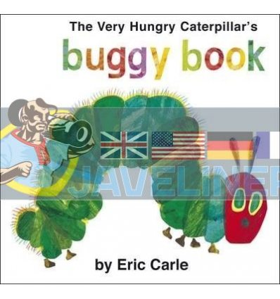 с креплением для коляски The Very Hungry Caterpillar's Buggy Book Eric Carle Puffin 9780141385105