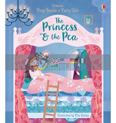 Peep inside a Fairy Tale: The Princess and the Pea Anna Milbourne Usborne 9781474945653