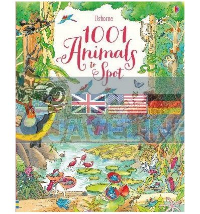 1001 Animals to Spot Ruth Brocklehurst Usborne 9781474941839