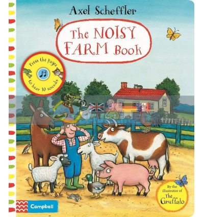 The Noisy Farm Book Axel Scheffler Campbell Books 9781529010701