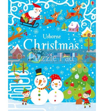Christmas Puzzle Pad Simon Tudhope Usborne 9781474937474