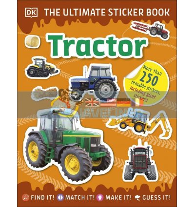The Ultimate Sticker Book: Tractor Dorling Kindersley 9780241467084