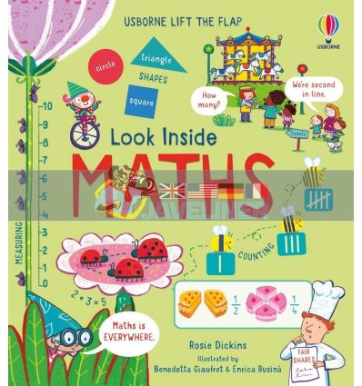 Look Inside Maths Benedetta Giaufret Usborne 9781474986304