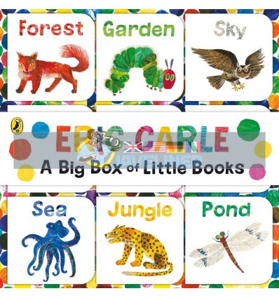 Eric Carle: A Big Box of Little Books Eric Carle Puffin 9780141359458