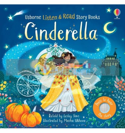 Listen and Read Story Books: Cinderella Lesley Sims Usborne 9781474969567