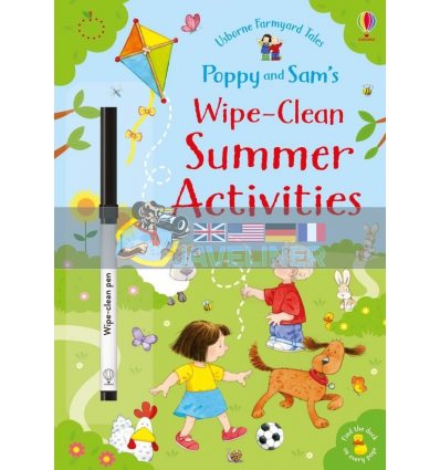 Poppy and Sam's Wipe-Clean Summer Activities Sam Taplin Usborne 9781474962551