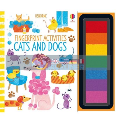 Fingerprint Activities: Cats and Dogs Candice Whatmore Usborne 9781474967938