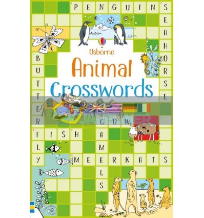 Animal Crosswords Phillip Clarke Usborne 9781474952668