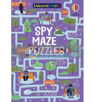 Spy Maze Puzzles Kate Nolan Usborne 9781474985338